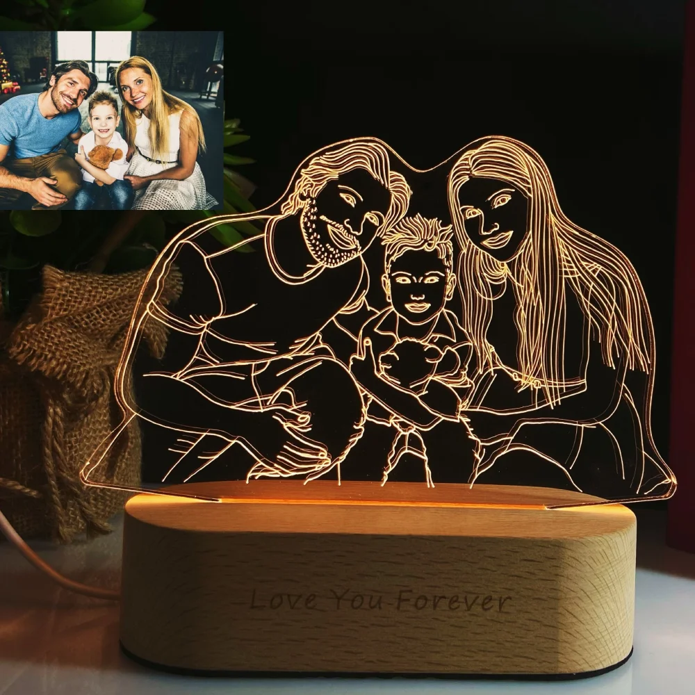 Lampe famille